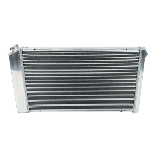 Radiador Aluminio Chevrolet Malibu Caprice Chevelle Monte Carlo y Mas 1971-1990 - Nucleo de 28 Pulgadas