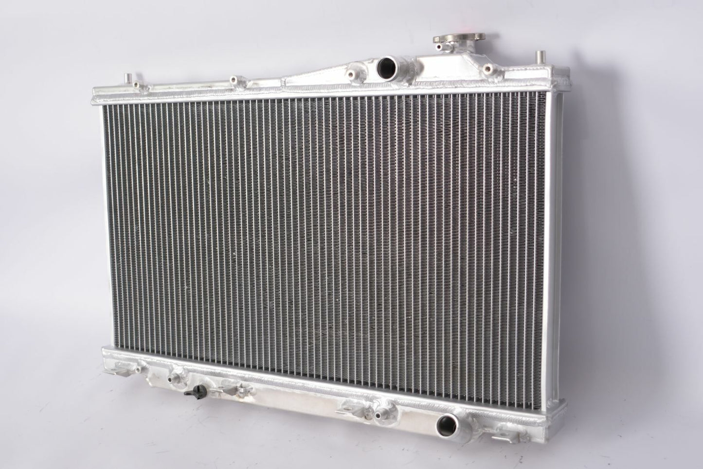Radiador Aluminio de 3 filas Honda Civic 7ma Generacion 1.7 2001-2005 Dx Ex Lx Hx - Enfriamiento Aumentado