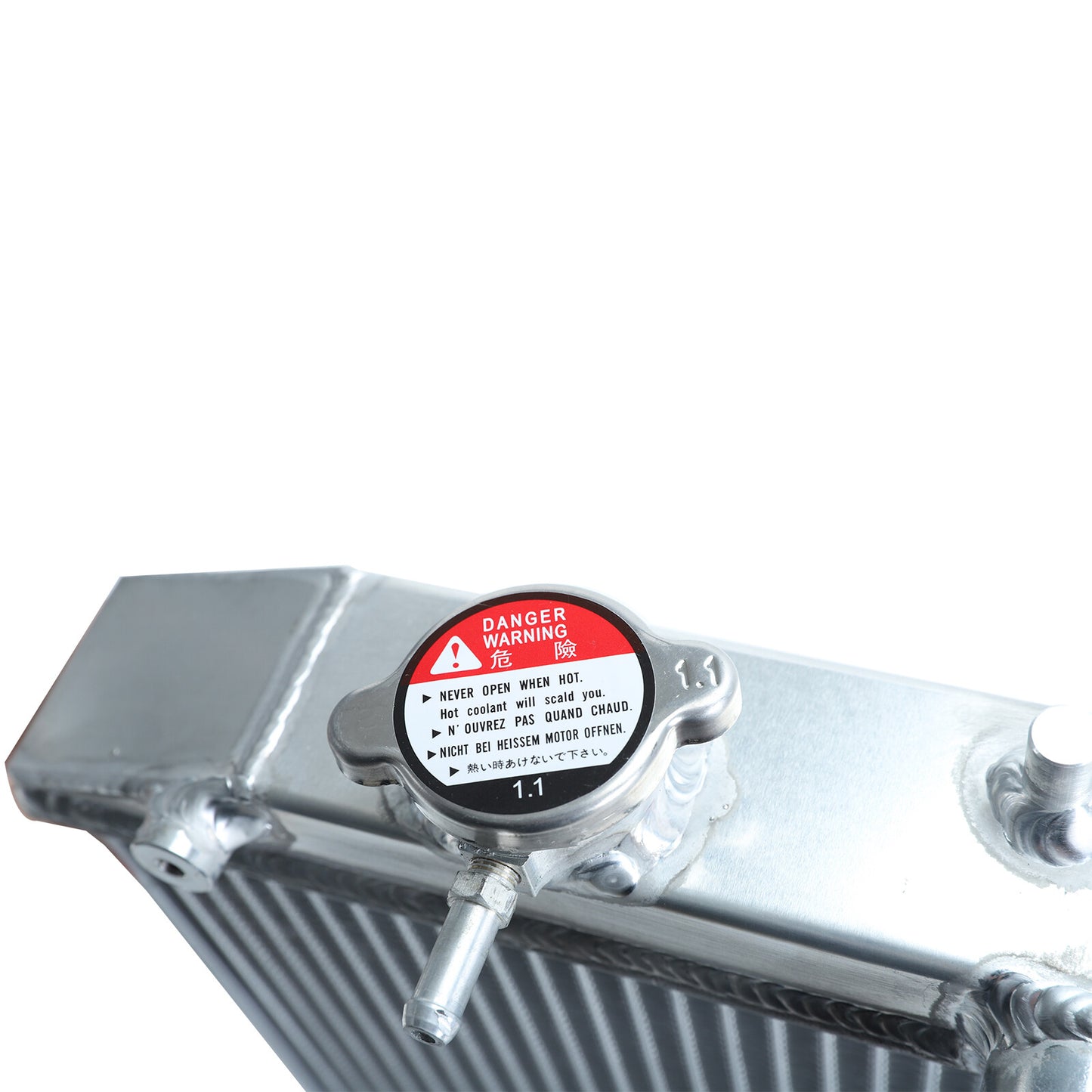 Radiador Aluminio 2 Filas Compatible con Honda Civic 1.5 1.6 1.8 1992 1993 1994 1995 1996 1997 1998 1999 2000 Del Sol - Rendimiento Superior Ideal Competencia Restauración