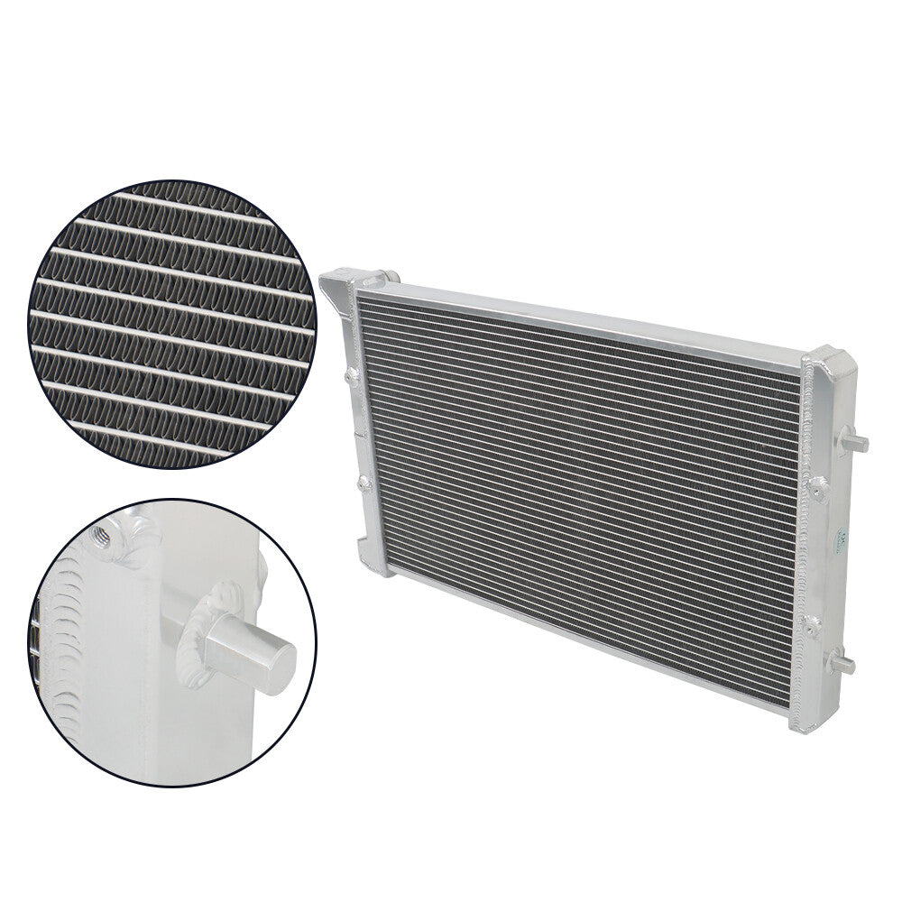 Radiador Aluminio Compatible con VW Volkswagen Golf Jetta MK4 TT 1999-2006 - 2 Filas Refrigeracion Optimizada