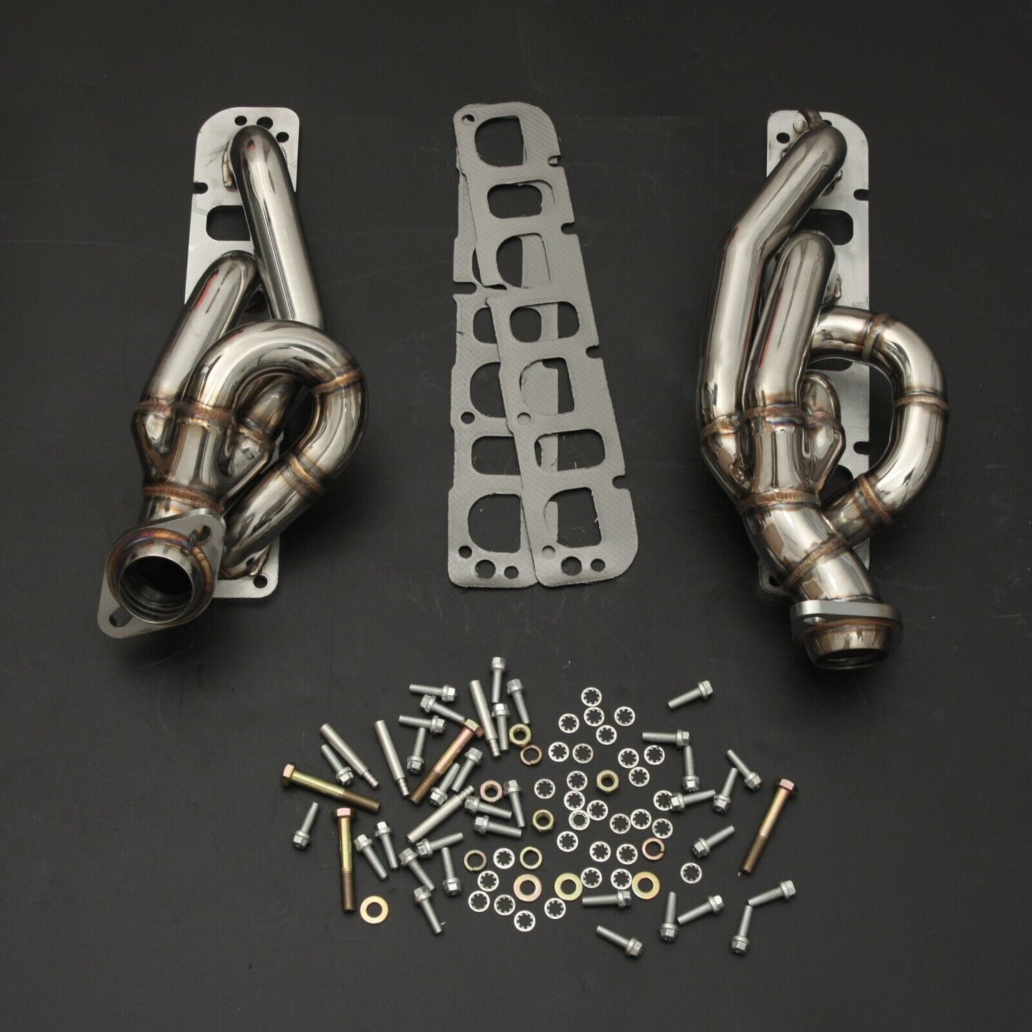 Headers Escape Dodge RAM 2003-2008 HEMI 5.7 V8 - Colectores Deportivos Cortos